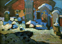 Kandinsky / Kochel – Cemetery / 1909 by klassik art
