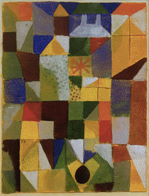 P.Klee, Städtische Komposition von klassik art