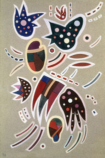 W.Kandinsky, Gouache, 1941 by klassik art