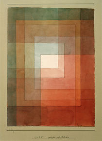Paul Klee / White Framed Polyphonically / 1930. by klassik art