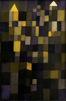 Paul Klee / Architecture / 1923 Painting by klassik art