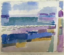P.Klee, Badestrand St. Germain bei Tunis von klassik art