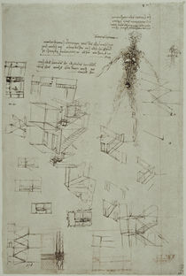 Leonardo / Gefäßsystem / Architektur / fol. 97r by klassik art