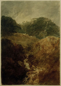 W.Turner, Ein Bergbach: Quellgebiet des Derwentwater(?) von klassik art