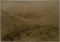 W.Turner, Felsiger Bergpass (Glen Croe, mit den Hängen des Ben Arthur: Ben an Lochain) von klassik art