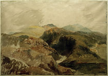 W.Turner, Yr Aran und Y Wyddfa von den Hängen des Moel Hebog von klassik art