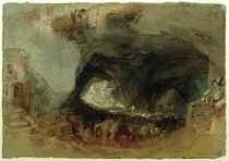 W.Turner, Das Innere einer Höhle bei Saumur by klassik art