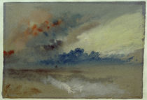 W.Turner, Wolkenstudie by klassik art