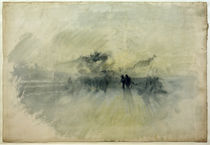 W.Turner, Menschen im Sturm by klassik art