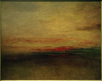 W.Turner, Sonnenuntergang(?) von klassik art