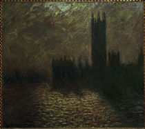 C.Monet, Das Parlament, stürmischer Himm von klassik art