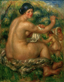 A.Renoir, After the Bath / 1912 by klassik art