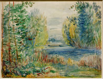 A.Renoir, Flußlandschaft von klassik art