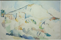 P.Cézanne, Das Château Noir und Gebirge von klassik art