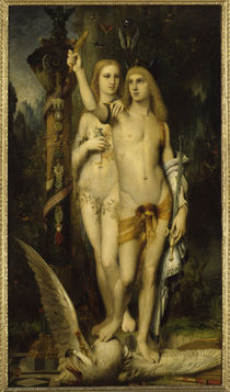 Moreau / Oedipus and the Sphinx by klassik art