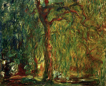 Claude Monet, Weeping willow / painting by klassik art