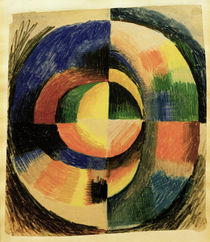 August Macke, Farbenkreis II (groß) von klassik art