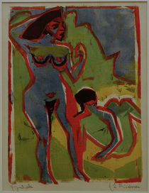 E.L.Kirchner / Bathing Nudes by klassik art
