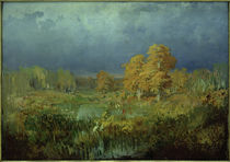 F.A.Wassiljew, Moor im Wald. Herbst von klassik art