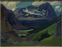 J.E.H.MacDonald, Mount Oderay, Rockies by klassik art