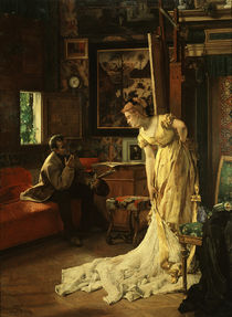 Alfred Stevens, Das Atelier von klassik art