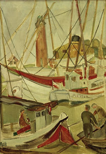A. del Banco, Lotsenschiffe (Cuxhaven) von klassik art