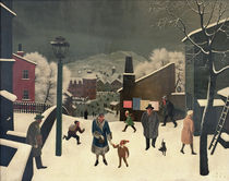 F.Sedlacek, Winter in der Stadt von klassik art