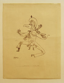P.Klee, Narretei / 1922 von klassik art