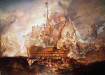 Schlacht bei Trafalgar / Turner von klassik art