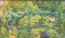 Monet / Footbridge above Waterlily Pond by klassik art