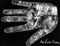 Abdruck der Hand von Max Liebermann von klassik art