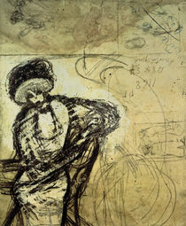 Juan Gris, Sitzende Frau von klassik art