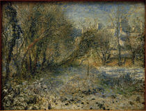 A.Renoir,  Schneelandschaft by klassik art