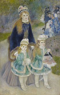 A.Renoir, Der Spaziergang (Mutter mit Kindern) by klassik art