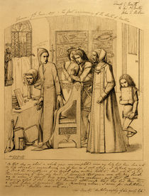 D.Alighieri, Anniv. of Beatrice / Rossetti by klassik art