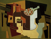J.Gris, Bottle and Fruit Bowl, 1920 by klassik art