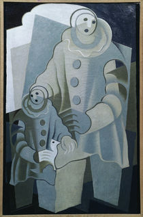 J.Gris, Les deux Pierrots, 1922 von klassik art