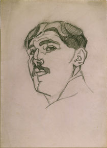 Juan Gris, Selbstbildnis / Zeichng.,1911 von klassik art