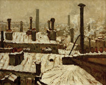 G.Caillebotte, Verschneite Dächer von klassik-art
