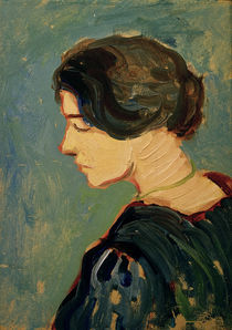 August Macke / Elisabeth Macke / 1910 by klassik art