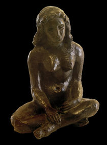 A.Macke, Sitzende / Bronze, 1912 von klassik art