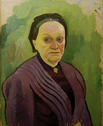 A.Macke / Portrait Study of Katharina Koehler by klassik art