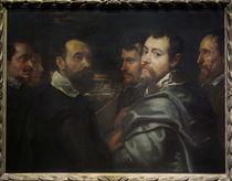 Rubens, Selfportrait with Mantuan Friends by klassik art