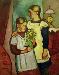 A.Macke, Zwei Schwestern, 1911 von klassik art