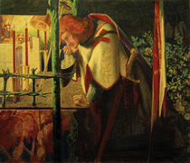 D.G.Rossetti, Sir Galahad an der Kapelle von klassik art