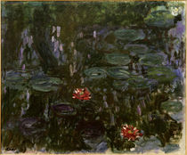 C.Monet, Seerosen, Spiegelung von klassik art