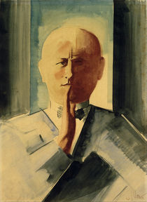 Oskar Schlemmer / Selbstbildnis 1931/32 von klassik art