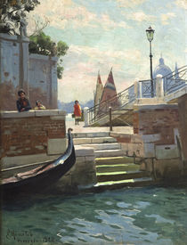 Peder Mørk Mønsted, Summer's Day in Venice by klassik art