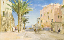 Algier, Nachmittag in Algier / Gemälde von P.Mönsted von klassik art