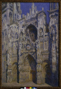 Monet / Kathedrale Rouen Sonnenlicht/1894 von klassik art